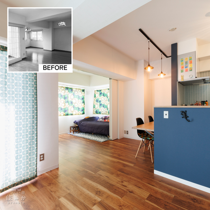 玄関ホールの収納がショップのディスプレイのように映えるお家 将来、親御さんの寝室としても利用できるフリールーム